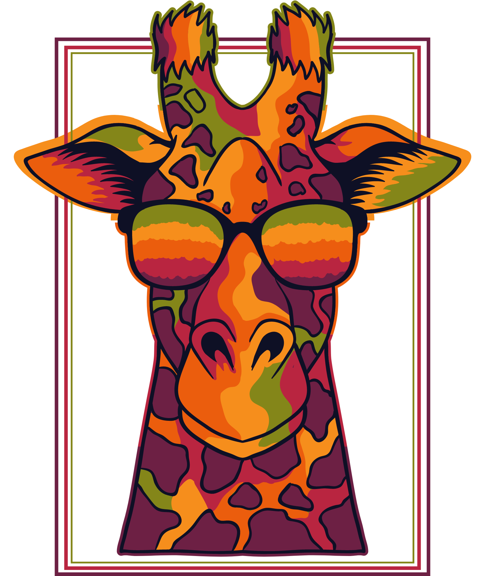 Giraffe illustration