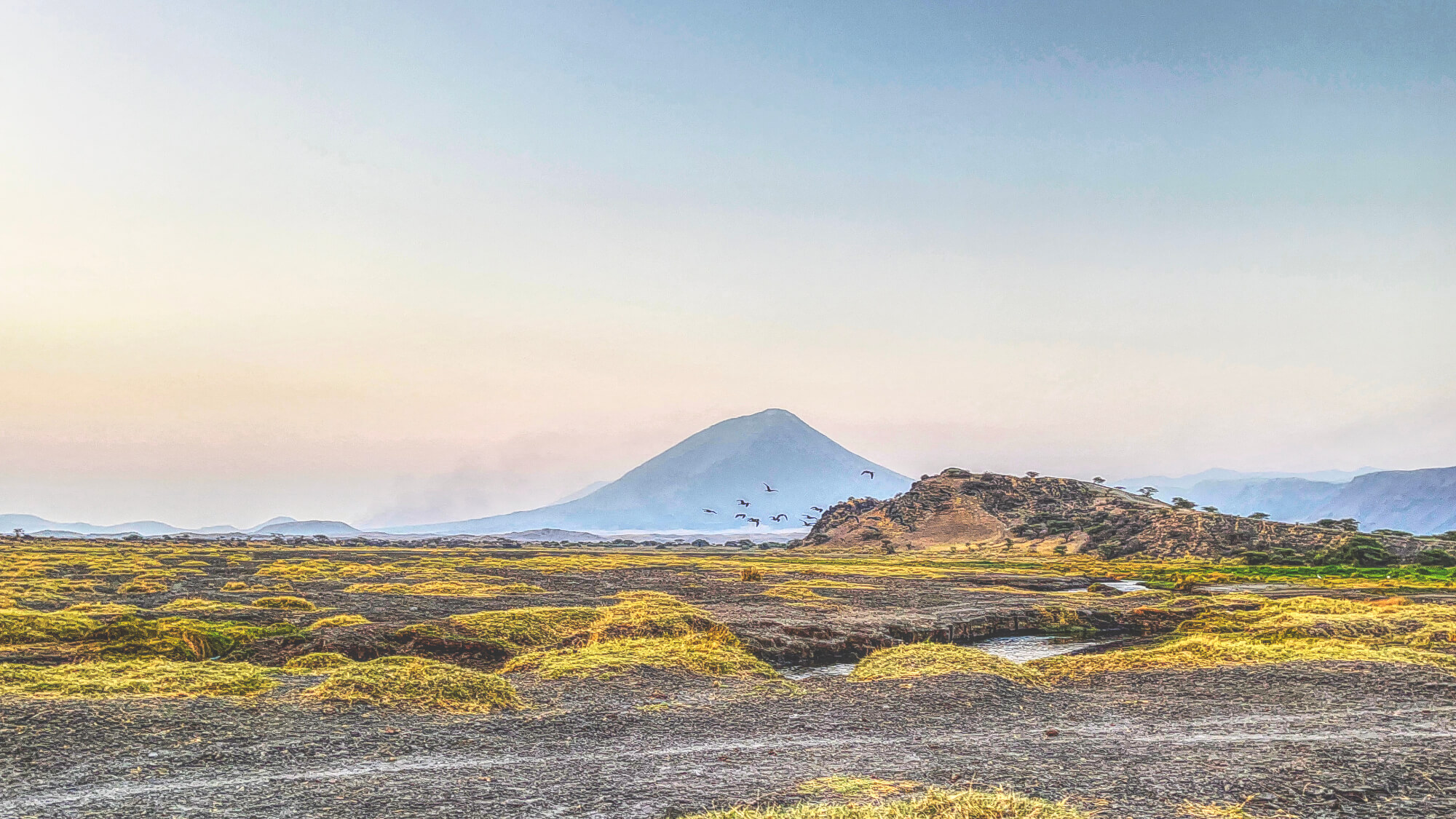 River small at Lake Natron